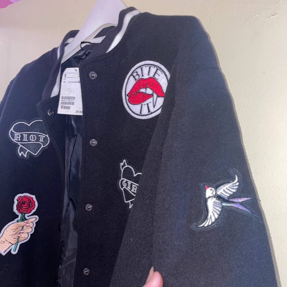 Cute patched jacket from H&M
